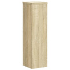 Supporti per Piante 2 pz Rovere 17x17x60 cm in Multistrato