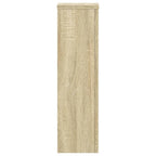 Supporti per Piante 2 pz Rovere 17x17x60 cm in Multistrato