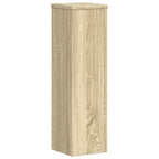 Supporti per Piante 2 pz Rovere 17x17x60 cm in Multistrato