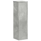 Supporti per Piante 2 pz Grigio 17x17x60 cm Legno Multistrato