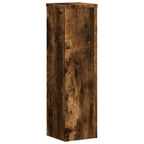 Supporti per Piante 2 pz Rovere 17x17x60 cm Legno Multistrato