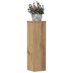 Supporti per Piante 2 pz Rovere 17x17x60 cm in Multistrato