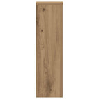 Supporti per Piante 2 pz Rovere 17x17x60 cm in Multistrato
