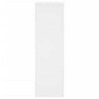 Supporti per Piante 2 pz Bianchi 25x25x80 cm Legno Multistrato