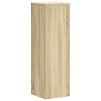 Supporti per Piante 2 pz Rovere 25x25x80 cm in Multistrato