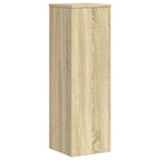 Supporti per Piante 2 pz Rovere 25x25x80 cm in Multistrato
