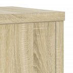 Supporti per Piante 2 pz Rovere 25x25x80 cm in Multistrato