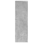 Supporti per Piante 2 pz Grigio 25x25x80 cm Legno Multistrato