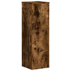 Supporti per Piante 2 pz Rovere 25x25x80 cm Legno Multistrato