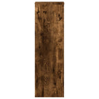 Supporti per Piante 2 pz Rovere 25x25x80 cm Legno Multistrato