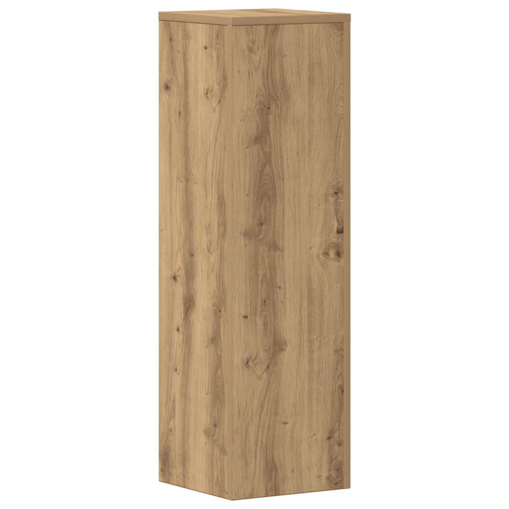 Supporti per Piante 2 pz Rovere 25x25x80 cm in Multistrato
