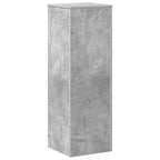 Supporto per Piante Grigio 33x33x100 cm in Truciolato
