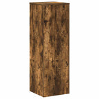 Supporto per Piante Rovere Fumo 33x33x100 cm in Truciolato