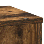 Supporto per Piante Rovere Fumo 33x33x100 cm in Truciolato