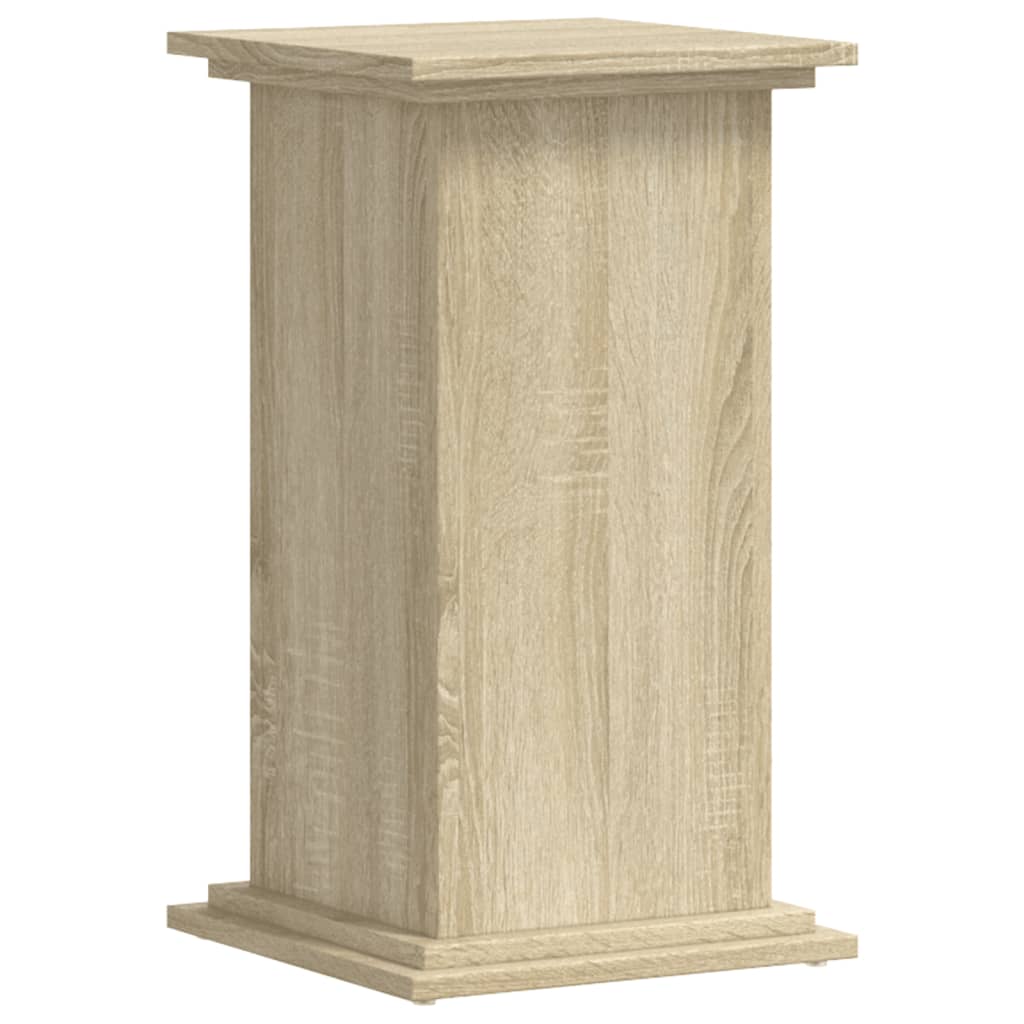 Supporto per Piante Rovere Sonoma 33x33x60 cm Legno Multistrato