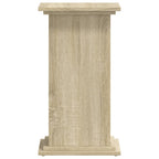 Supporto per Piante Rovere Sonoma 33x33x60 cm Legno Multistrato
