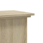 Supporto per Piante Rovere Sonoma 33x33x60 cm Legno Multistrato