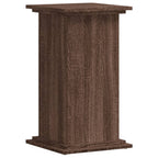 Supporto per Piante Rovere Marrone 33x33x60cm Legno Multistrato