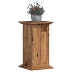 Supporto per Piante Legno Vecchio 33x33x60 cm Legno Multistrato