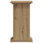 Supporto per Piante Rovere Artigianale 33x33x60 cm Truciolato