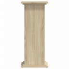 Supporto per Piante Rovere Sonoma 33x33x80 cm Legno Multistrato