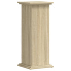 Supporto per Piante Rovere Sonoma 33x33x80 cm Legno Multistrato