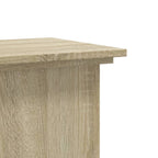 Supporto per Piante Rovere Sonoma 33x33x80 cm Legno Multistrato