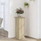 Supporto per Piante Rovere Sonoma 33x33x80 cm Legno Multistrato