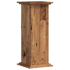 Supporto per Piante Legno Vecchio 33x33x80 cm Legno Multistrato