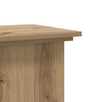 Supporto per Piante Rovere Artigianale 33x33x80 cm Multistrato
