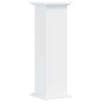 Supporto per Piante Bianco 33x33x100 cm in Truciolato