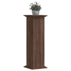 Supporto per Piante Rovere Marrone 33x33x100 cm in Truciolato