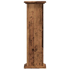 Supporto per Piante Legno Vecchio 33x33x100 cm in Truciolato