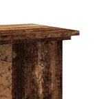 Supporto per Piante Legno Vecchio 33x33x100 cm in Truciolato