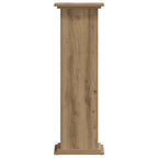 Supporto per Piante Rovere Artigianale 33x33x100 cm Truciolato
