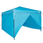 Tenda Gazebo Blu 290 x 290 x 251 cm Tessuto