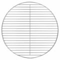 Griglia per barbecue Argento 43 x 43 cm Acciaio inossidabile