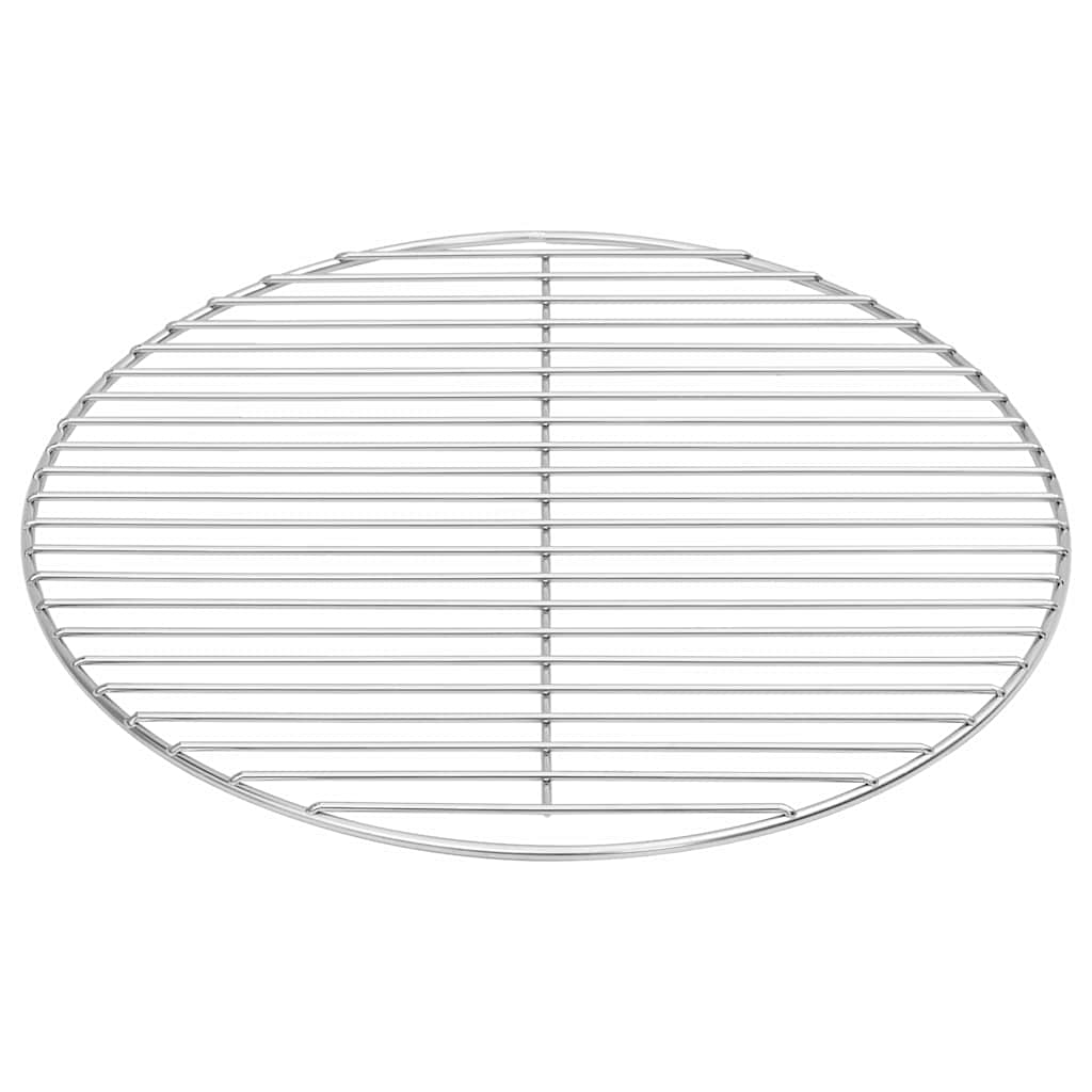 Griglia per barbecue Argento 43 x 43 cm Acciaio inossidabile