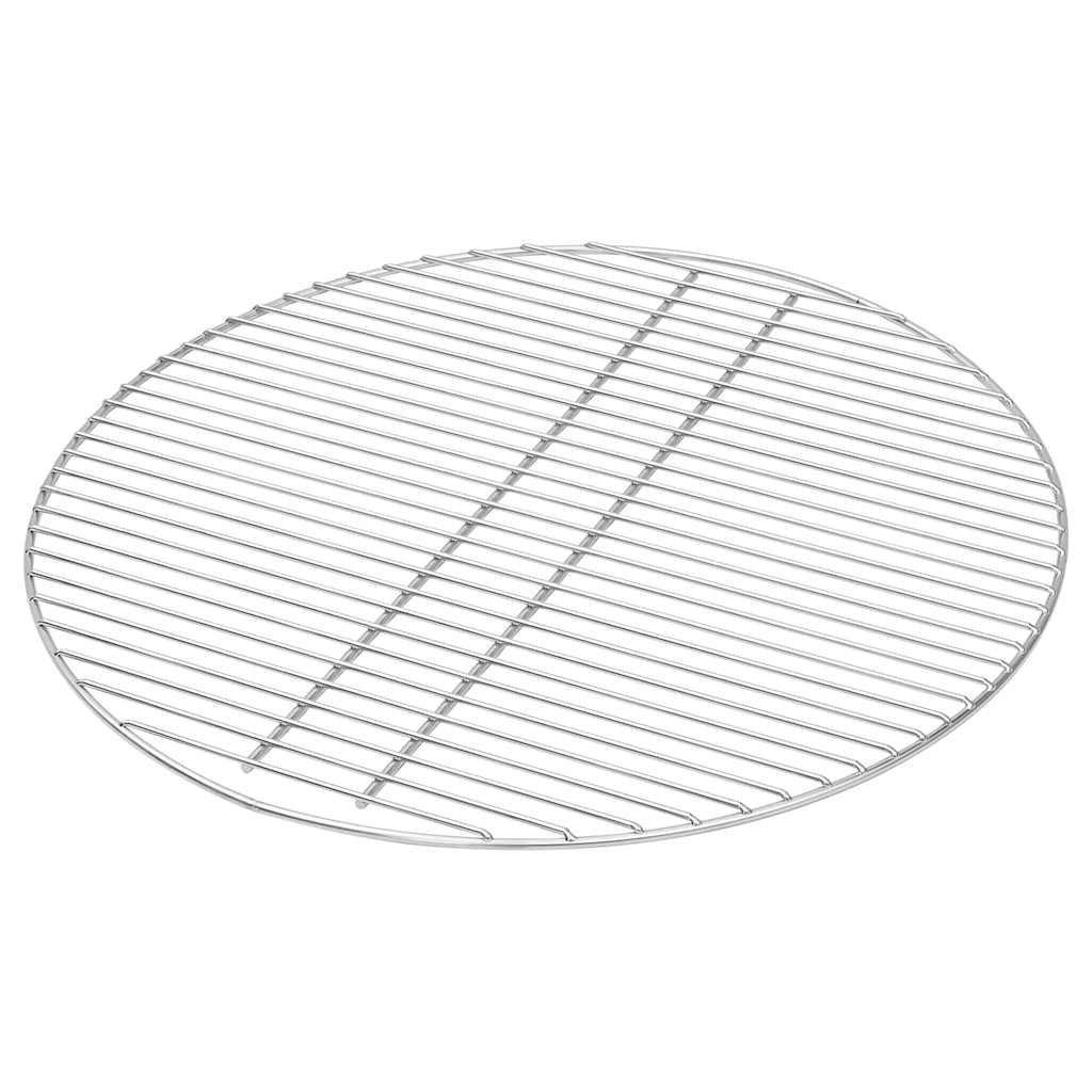 Griglia per barbecue Argento 57 x 57 cm Acciaio inossidabile