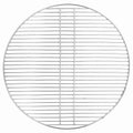 Griglia per barbecue Argento 60 x 60 cm Acciaio inossidabile