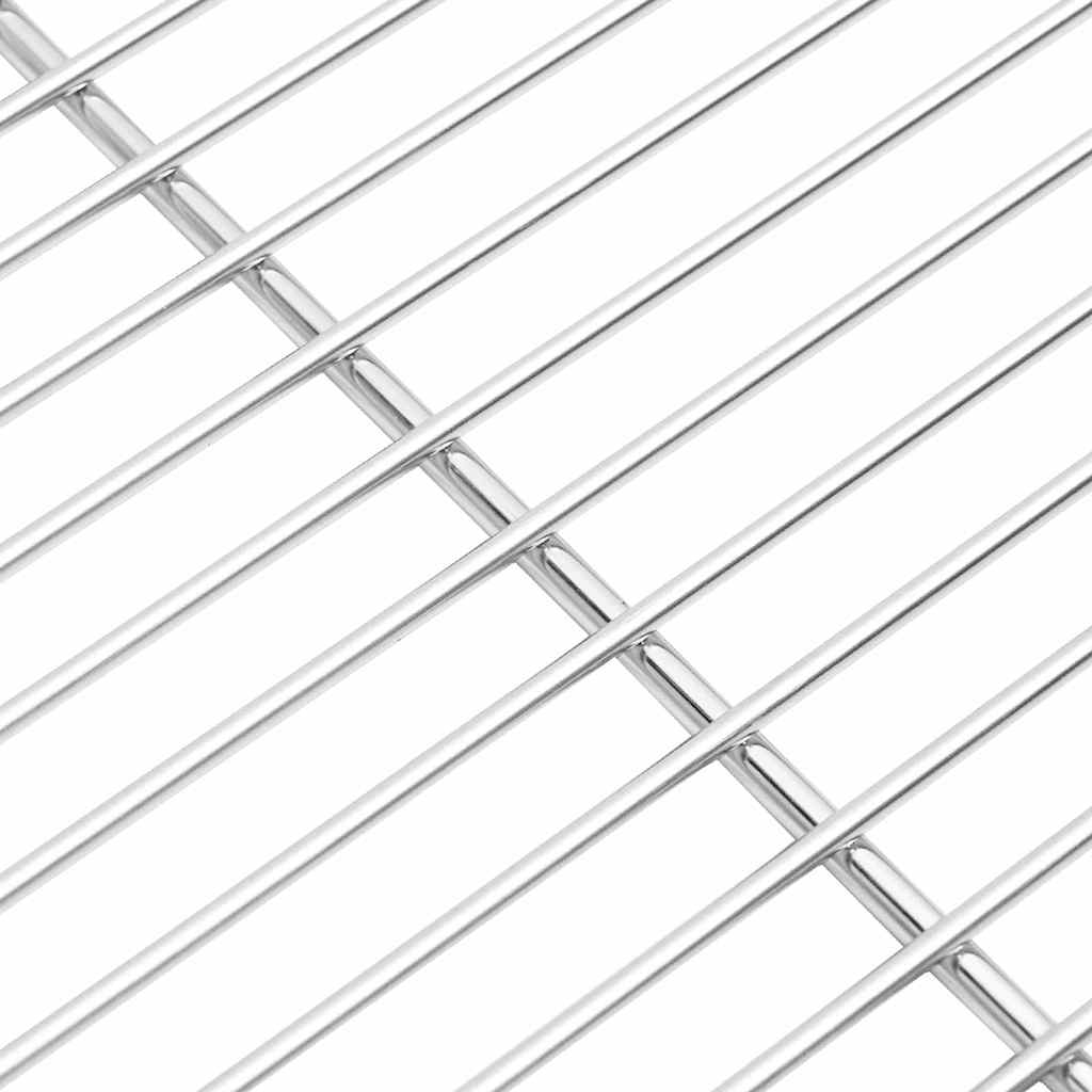 Griglia Argento 45 x 40 cm Acciaio inossidabile