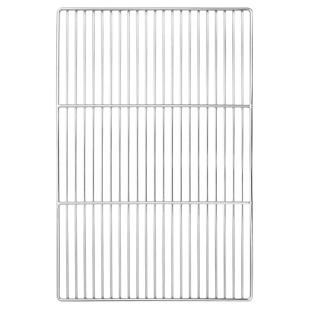 Griglia Argento 60 x 40 cm Acciaio inossidabile