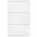Griglia Argento 67 x 40 cm Acciaio inossidabile