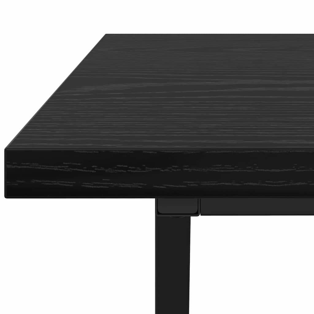 Tavolino da salotto Rovere Nero 100 x 50 x 40 cm
