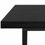 Tavolino da salotto Rovere Nero 100 x 50 x 40 cm