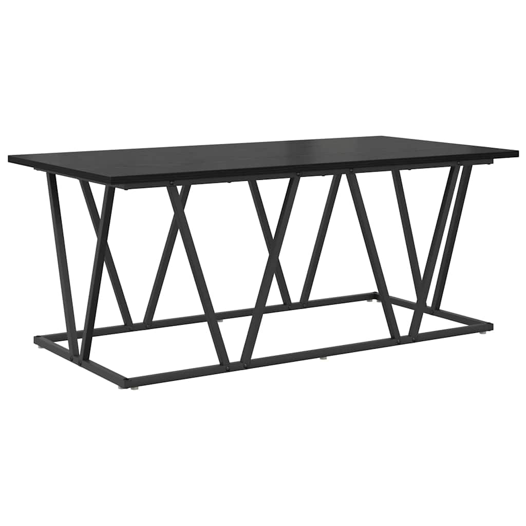 Tavolino da salotto Rovere Nero 100 x 50 x 40 cm