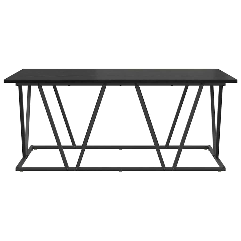 Tavolino da salotto Rovere Nero 100 x 50 x 40 cm