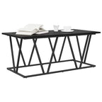 Tavolino da salotto Rovere Nero 100 x 50 x 40 cm
