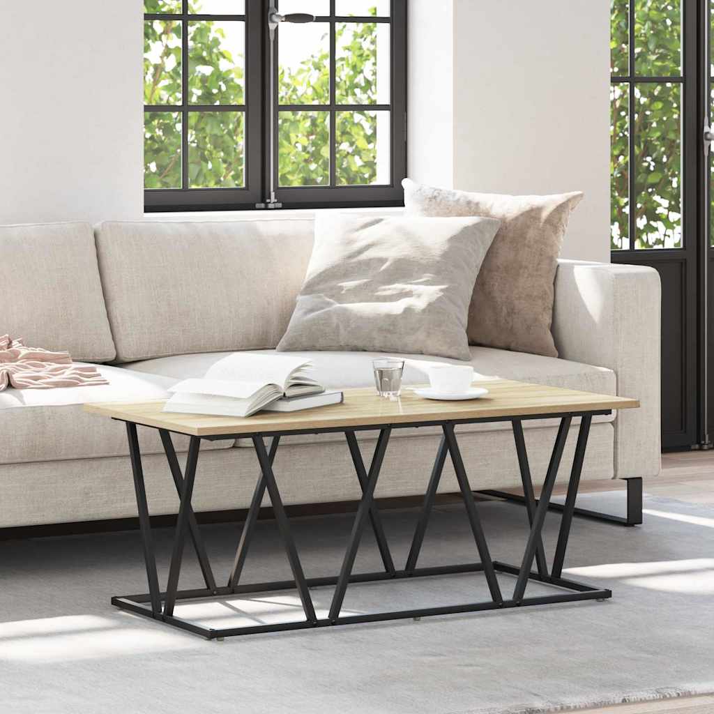 Tavolino da salotto Rovere Sonoma 100 x 50 x 40 cm