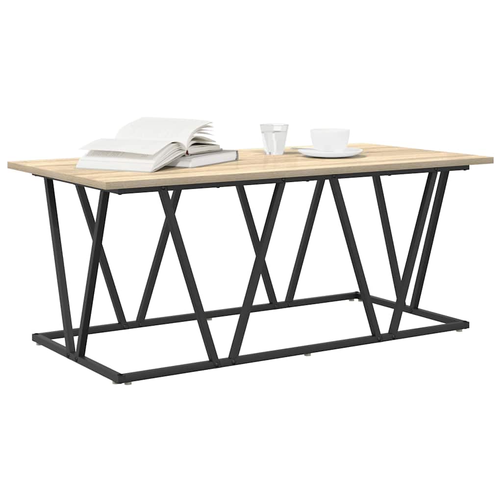 Tavolino da salotto Rovere Sonoma 100 x 50 x 40 cm